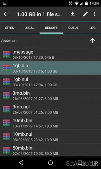دانلود FTP Express Pro 3.2r2 برنامه مدیریت FTP،FTPS،FTPSE اندروید