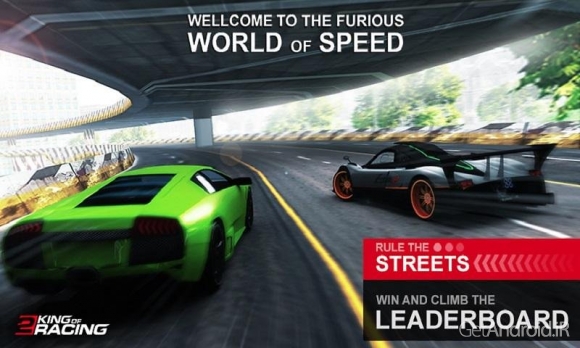 دانلود King Racing 2 v1.0.7 - بازی اتومبیلرانی سلطان مسابقه 2 برای اندروید + دیتا