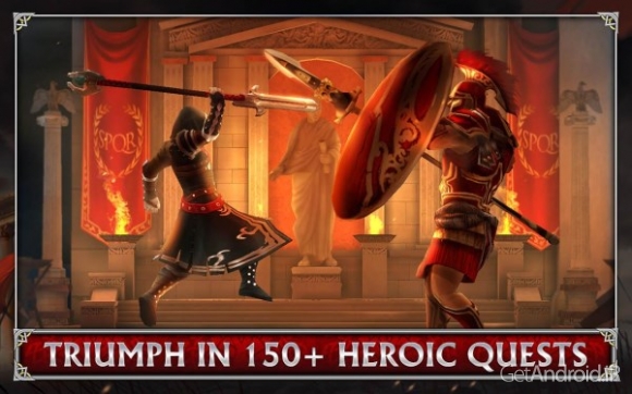 دانلود BLOOD & GLORY: IMMORTALS 2.0.0 – بازی گلادیاتور آنلاین اندروید