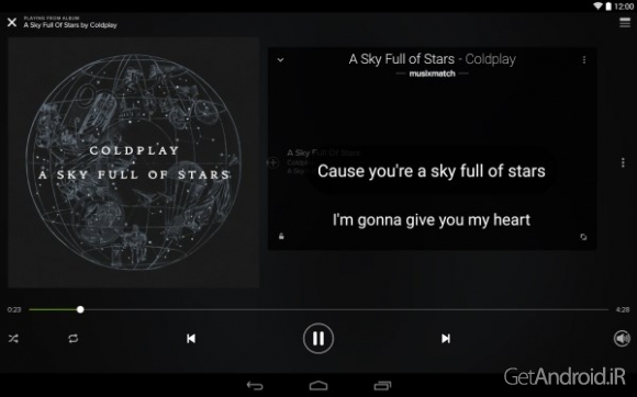 دانلود برنامه Musixmatch music اندروید