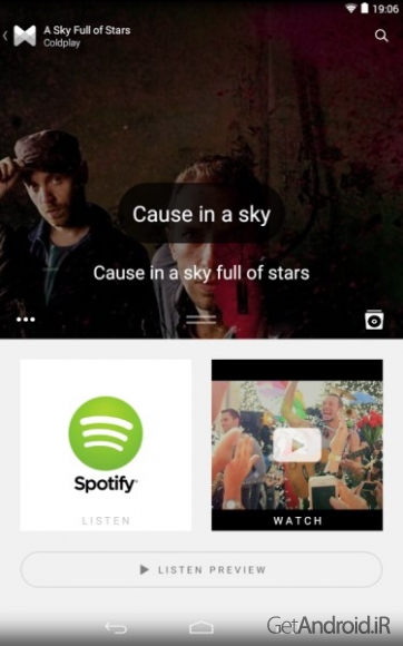 دانلود برنامه Musixmatch music اندروید