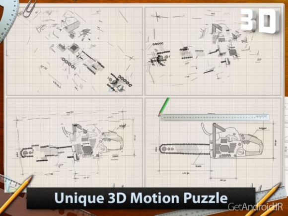 دانلود Blueprint 3D 1.0.4 – بازی طرح های سه بعدی اندروید + دیتا