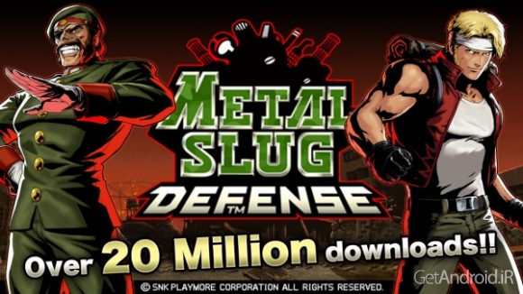 دانلود METAL SLUG DEFENSE 1.46.0 بازی پلی استیشن 1 برای اندروید