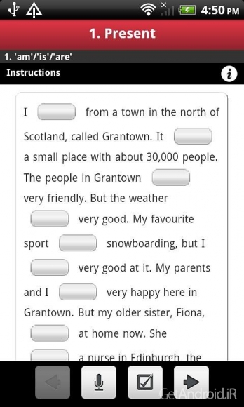 دانلود Essential Grammar in Use v2.1 - آموزش گرامر زبان انگلیسی در اندروید