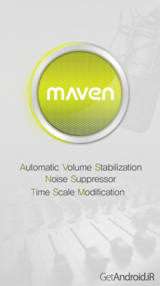 دانلود MAVEN Voice Recorder Pro 2.0.3 برنامه ضبط باکیفیت صدا اندروید