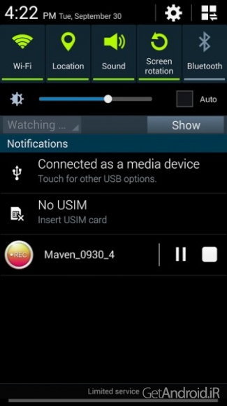 دانلود MAVEN Voice Recorder Pro 2.0.3 برنامه ضبط باکیفیت صدا اندروید