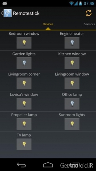 دانلود Remotestick 2.6.12 برنامه کنترل لوازم الکترونیکی از راه دور اندروید