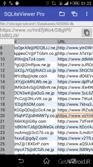 دانلود SQLite Viewer Pro 0.13.5  برنامه نمایش پایگاه داده در اندروید