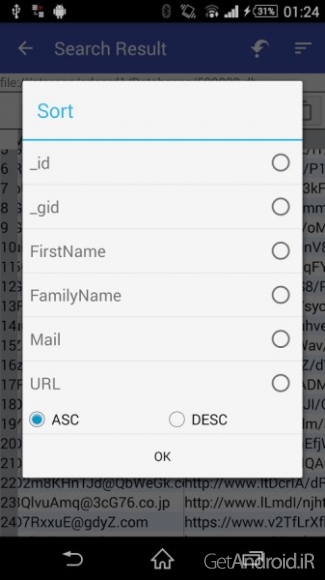 دانلود SQLite Viewer Pro 0.13.5  برنامه نمایش پایگاه داده در اندروید