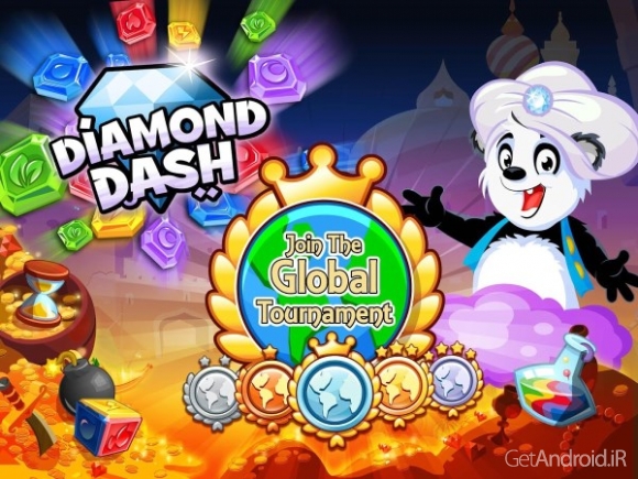 دانلود بازی Diamond Dash اندروید