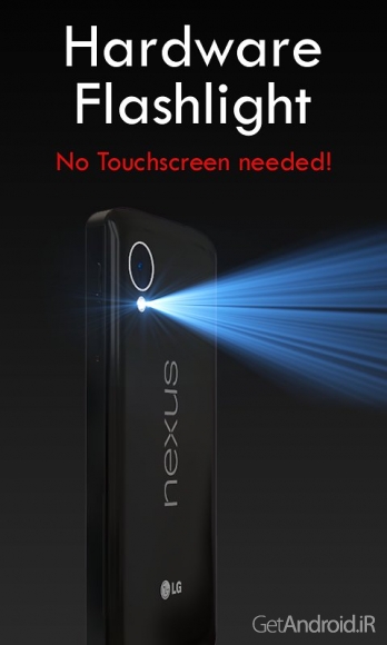 دانلود Power Button Flashlight Pro v3.1 - برنامه چراغ قوه اندروید