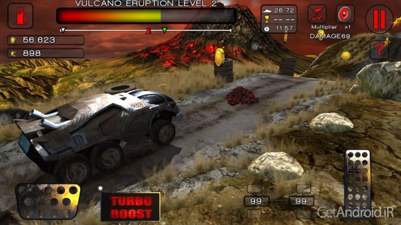 دانلود Hill Climb Racer Dirt Masters v1.081 - باز رالی تپه نوردی اندروید + دیتا