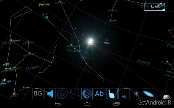 دانلود Solar System 3D Pro v1.1 - برنامه گشت و گذار سه بعدی در منظومه شمسی برای اندروید