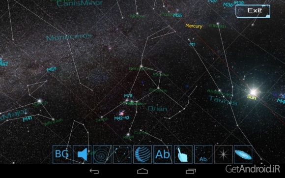 دانلود Solar System 3D Pro v1.1 - برنامه گشت و گذار سه بعدی در منظومه شمسی برای اندروید