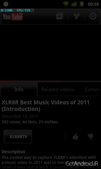 دانلود برنامه Resource Monitor Mini Pro اندروید