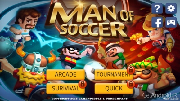دانلود بازی Man Of Soccer اندروید