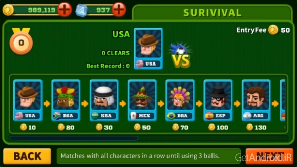 دانلود بازی Man Of Soccer اندروید