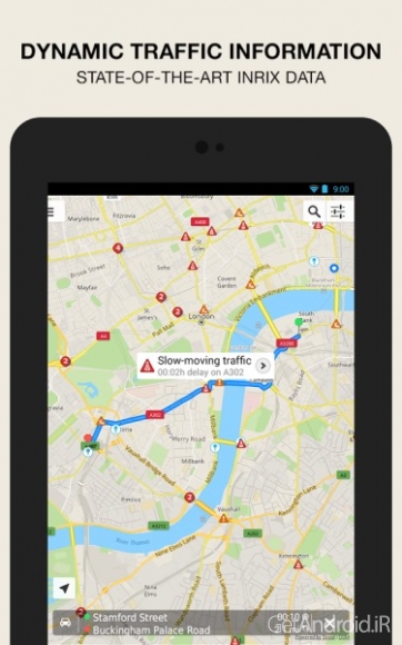 دانلود GPS Navigation & Maps – Scout 7.0.2 برنامه جی پی اس آفلاین اندروید