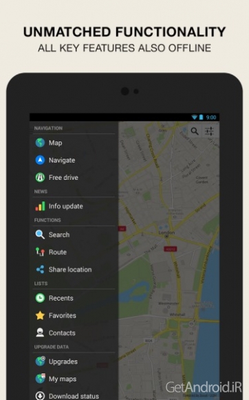دانلود GPS Navigation & Maps – Scout 7.0.2 برنامه جی پی اس آفلاین اندروید