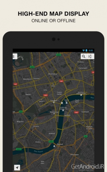 دانلود GPS Navigation & Maps – Scout 7.0.2 برنامه جی پی اس آفلاین اندروید