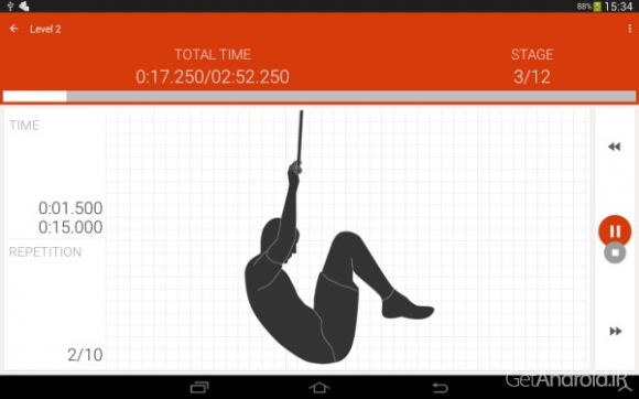 دانلود Abs workout II PRO 2.2.2  برنامه تمرینات عضلات شکم اندروید
