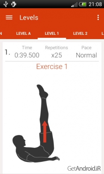 دانلود Abs workout II PRO 2.2.2  برنامه تمرینات عضلات شکم اندروید