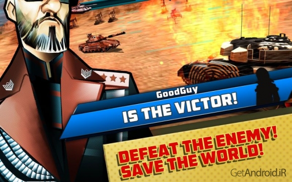 دانلود Boom! Tanks v1.0.39 - بازی گرافیکی نبرد تانکها برای اندروید + دیتا