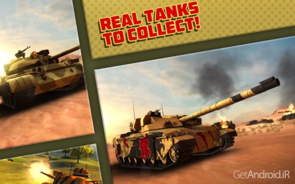 دانلود Boom! Tanks v1.0.39 - بازی گرافیکی نبرد تانکها برای اندروید + دیتا