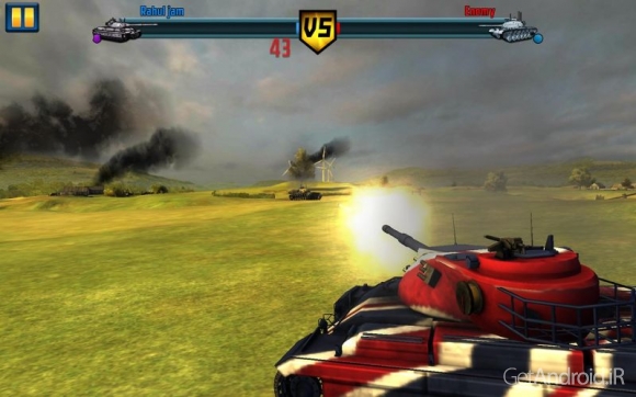 دانلود Boom! Tanks v1.0.39 - بازی گرافیکی نبرد تانکها برای اندروید + دیتا