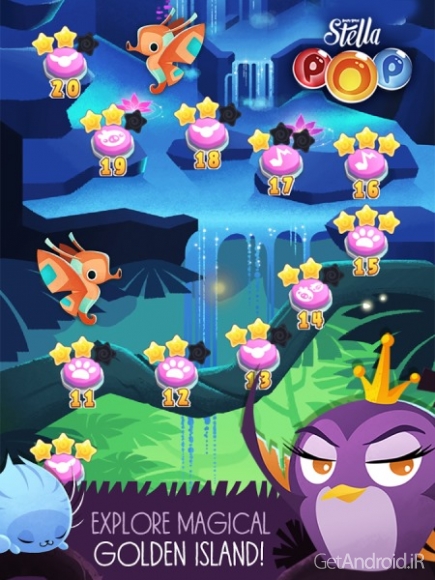 دانلود بازی Angry Birds POP Bubble Shooter اندروید