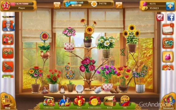دانلود Flower House v1.3.15 - بازی خانه گلها برای اندروید + دیتا