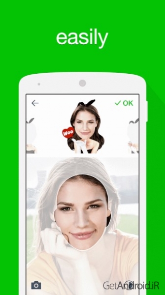 دانلود LINE ycon – make your emoticon 4.4.1 برنامه ساخت استیکر اندروید
