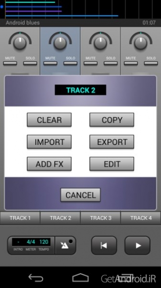 دانلود برنامه J4T Multitrack Recorder اندروید