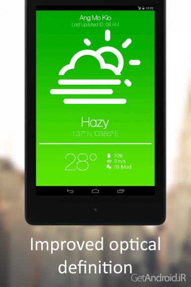 دانلود Weatheroux⁺ v2.1.2 - برنامه زیبای هواشناسی اندروید