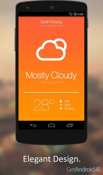 دانلود Weatheroux⁺ v2.1.2 - برنامه زیبای هواشناسی اندروید