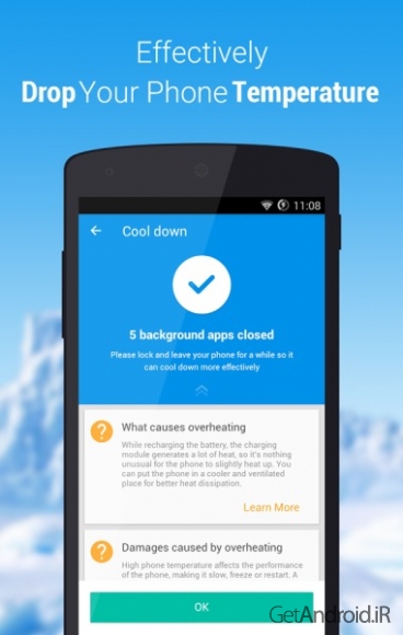 دانلود Cooler Master – Cooling Android 3.2.00 نرم افزار خنک کننده دستگاه اندروید