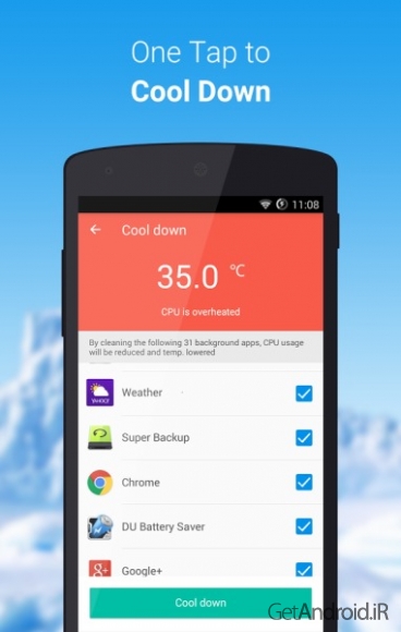 دانلود Cooler Master – Cooling Android 3.2.00 نرم افزار خنک کننده دستگاه اندروید