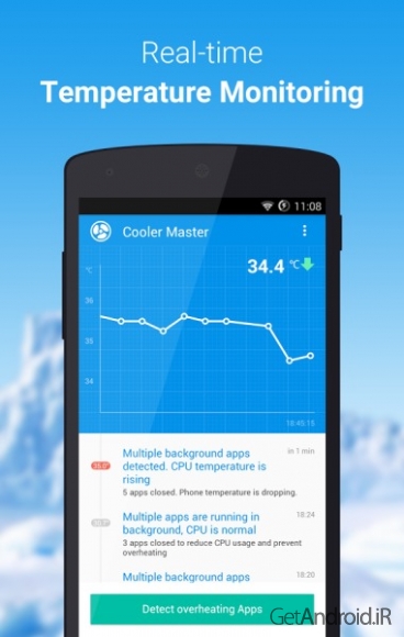 دانلود Cooler Master – Cooling Android 3.2.00 نرم افزار خنک کننده دستگاه اندروید