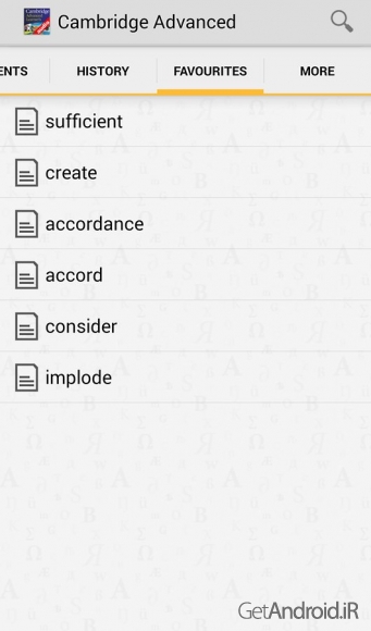 دانلود Audio Cambridge Advanced v4.3.128 - دیکشنری کمبریج اندروید