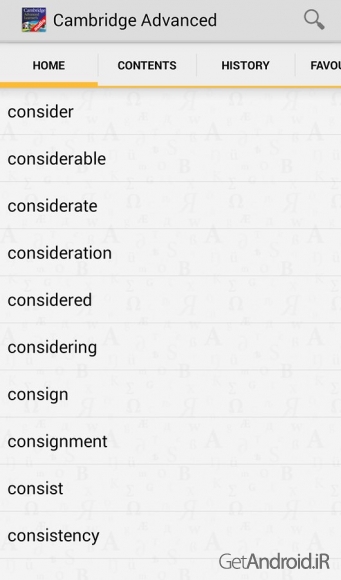دانلود Audio Cambridge Advanced v4.3.128 - دیکشنری کمبریج اندروید