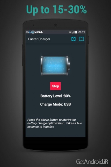دانلود Faster Charger Battery 1.0 برنامه شارژ سریع تر باتری اندروید