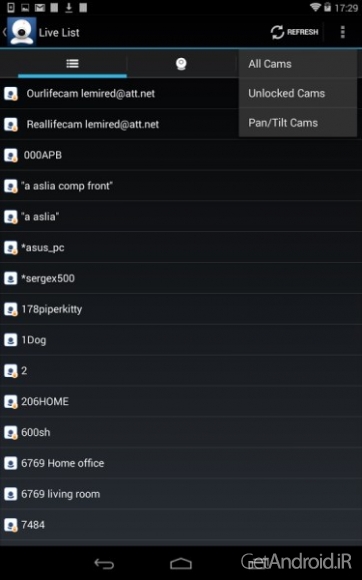 دانلود My Webcam 4.7 برنامه نمایش وبکم های سراسر جهان اندروید