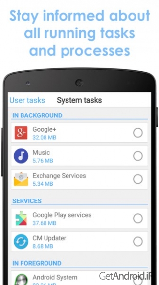 دانلود Root Task Manager FULL 1.6.6 برنامه روت تسک منیجر اندروید