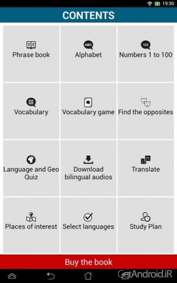 دانلود برنامه Learn 50 languages اندروید