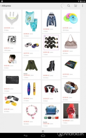 دانلود برنامه AliExpress Shopping اندروید