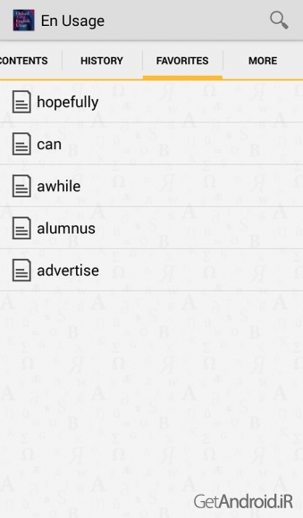 دانلود برنامه Oxford A Z of English Usage اندروید