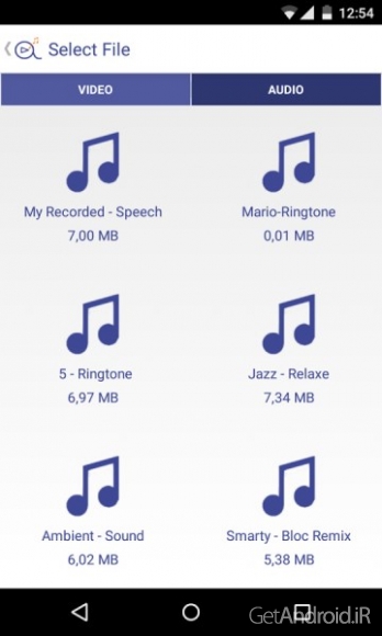 دانلود Audiolize it! Pro – Converter 1.1.1 برنامه تبدیل فایل های صوتی و تصویری به فرمت Mp3 اندروید