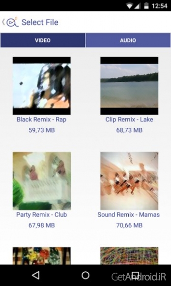 دانلود Audiolize it! Pro – Converter 1.1.1 برنامه تبدیل فایل های صوتی و تصویری به فرمت Mp3 اندروید