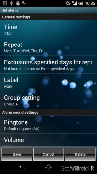دانلود برنامه Smart Alarm اندروید