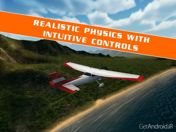دانلود بازی Flight Pilot Simulator 3D Free اندروید